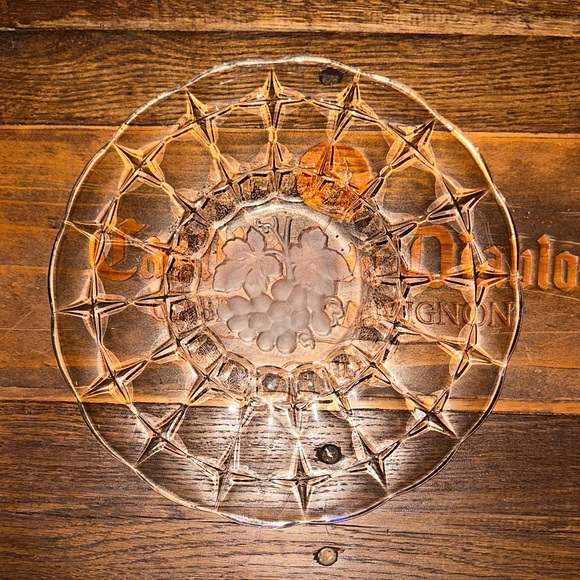 Vintage Indiana Glass Cake Plate - Picture 2 of 2